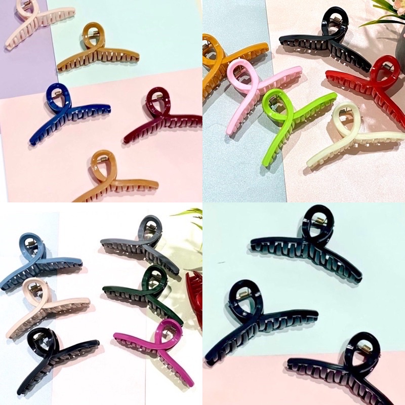ASEMKAJKT - Jepit Rambut Wanita Salon Silang Korea Jedai Aksesoris Trendy Fashion