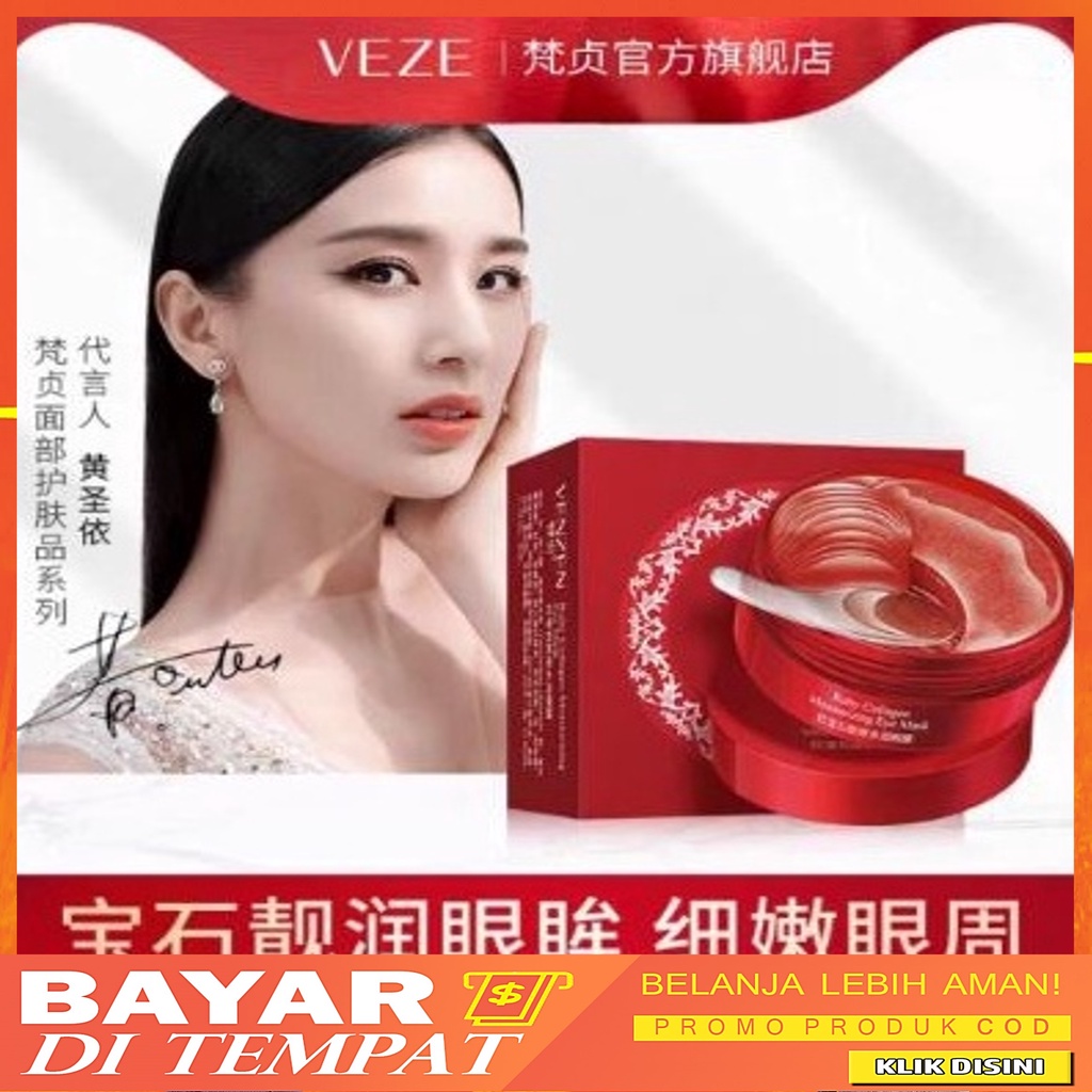 VEZE Masker Mata Panda Collagen Isi 60 Lembar 80 Gr