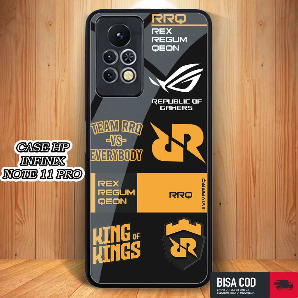 Case INFINIX NOTE 11 PRO [ESPORT TEAM] Fashion Case - Case Hp INFINIX NOTE 11 PRO - Sarung Hp INFINI