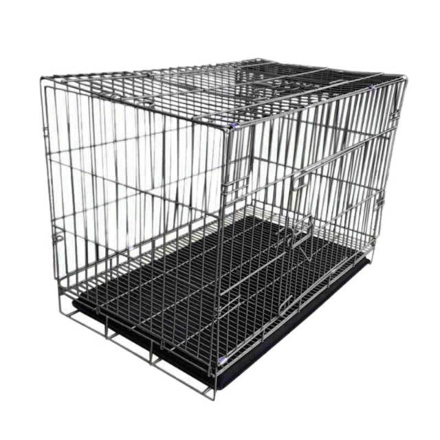 Kandang Kucing Besi Lipat Uk. 60 x 40 | Kandang Hewan Anjing Kelinci
