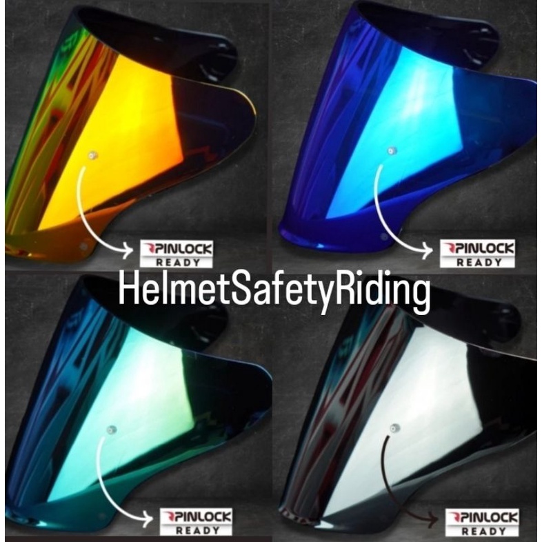 VISOR FLAT IRIDIUM NJS KAIROZ