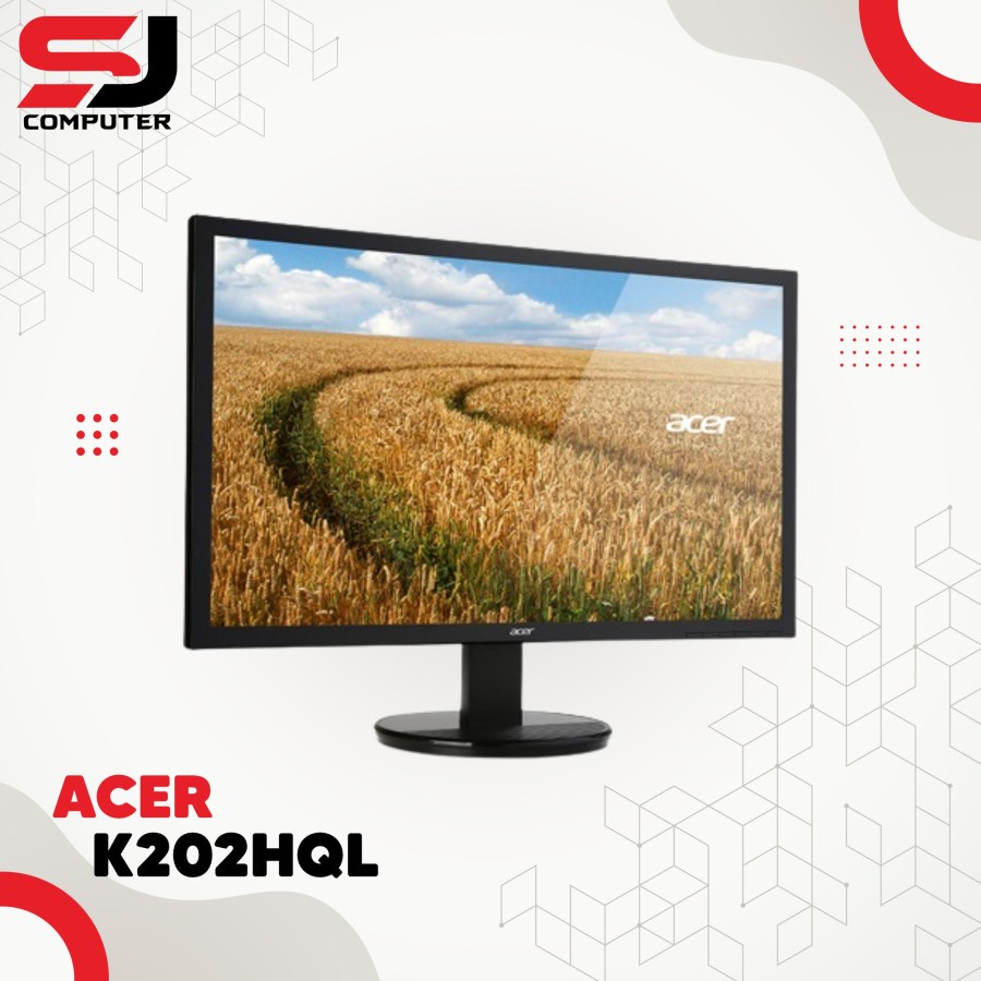 Monitor LED Acer K202HQL 19.5&quot; 1366x768 VGA HDMI