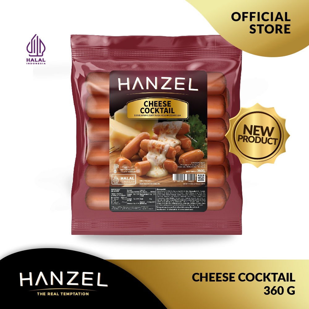 

Hanzel Cheese Cocktail 360 gram (isi 22 pcs)