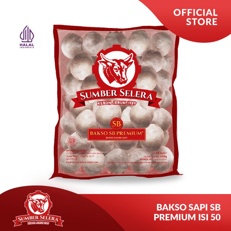 

Sumber Selera Bakso Sapi SB PREMIUM isi 50