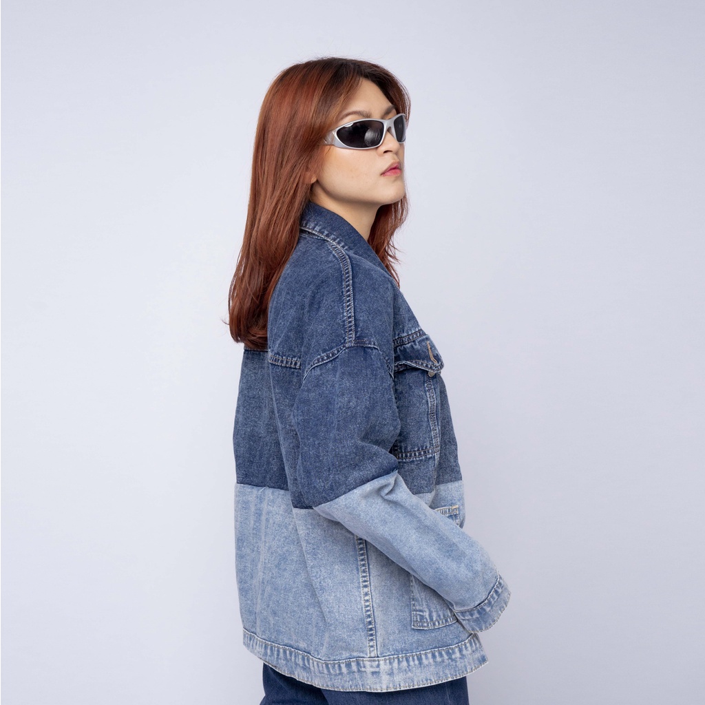 VIERLIN - Jaket jeans oversize 387