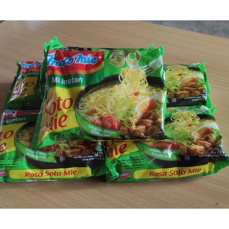 

Indomie Kuah rasa soto mie 85gr 1 pcs