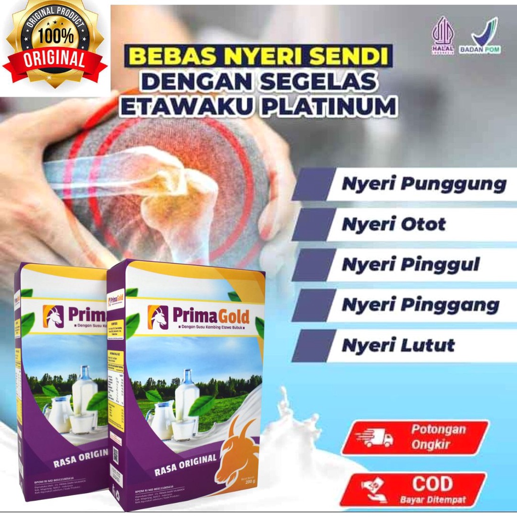 

[SIAP MINUM] SUSU PRIMA GOLD 100% ASLI SUSU KAMBING ETAWA