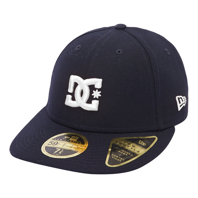 DC Shoes Men DC New Era Lo Pro Cap Navy/White ADYHA04092