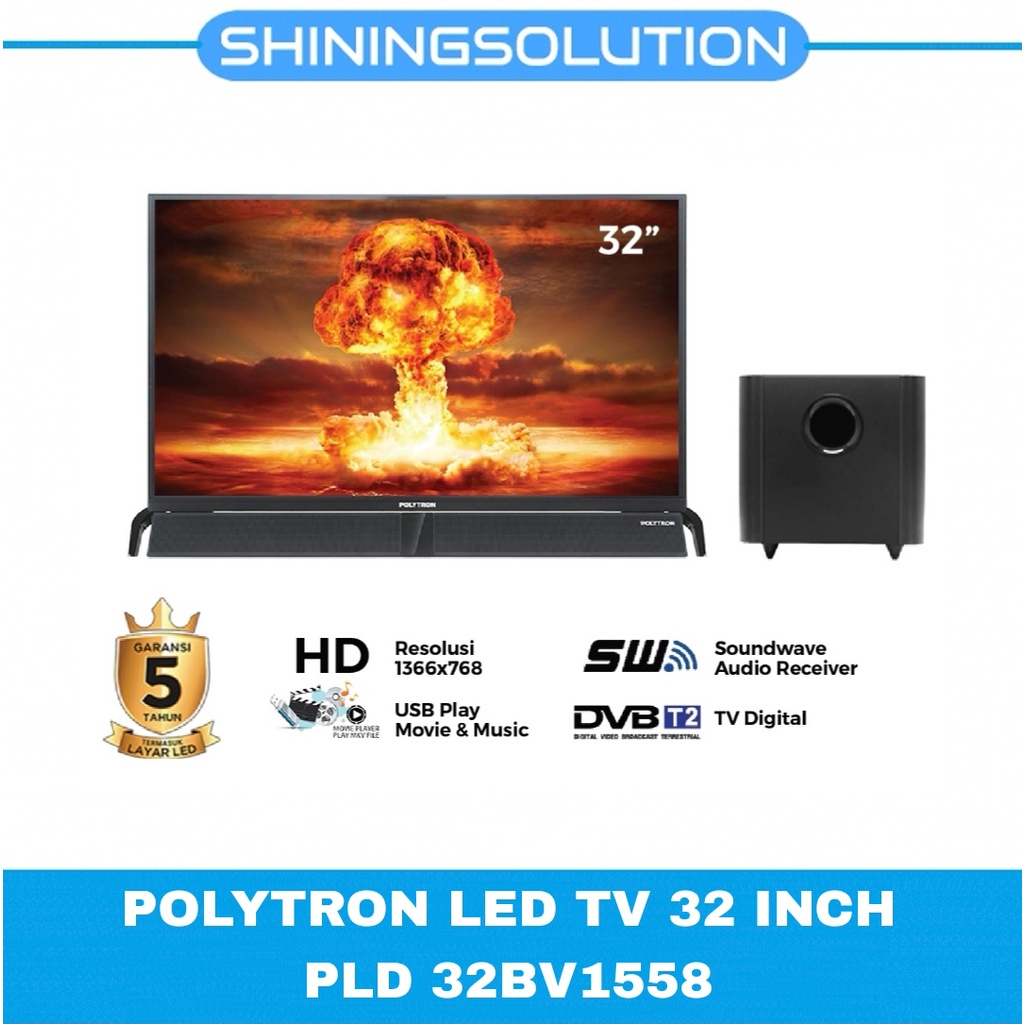 POLYTRON LED TV 32 INCH PLD 32BV1558