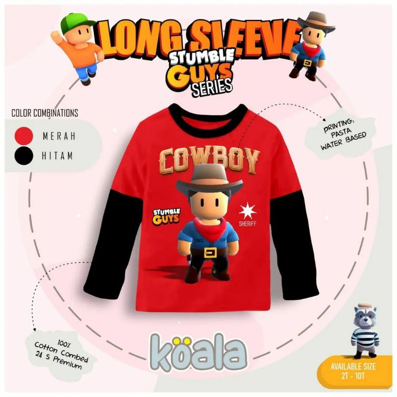 KAOS STUMBLE GUYS LONG SLEEVE