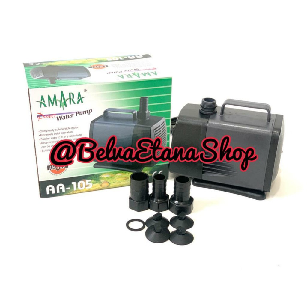 Amara AA 105 AMARA AA-105 POMPA CELUP AQUARIUM POMPA AQUARIUM POMPA KOLAM POMPA HIDROPONIK