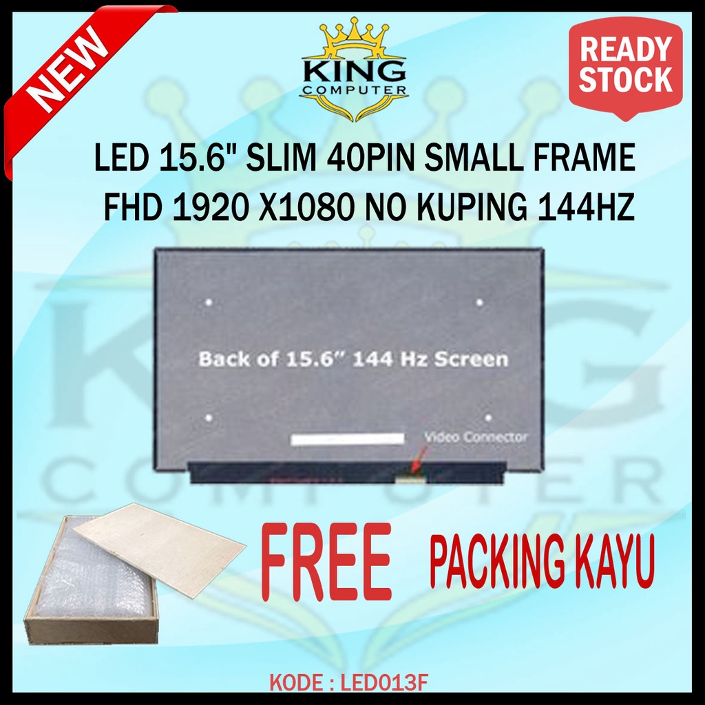 LED LAPTOP 15.6 INCH SLIM 40PIN FHD 1920 X1080 144Hz