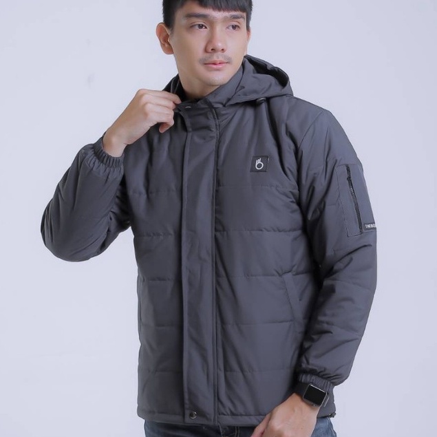 [ BEST SELLER ]JAKET GELEMBUNG JAKET OUTDOOR PRIA DAN WANITA HODDIE CASUAL