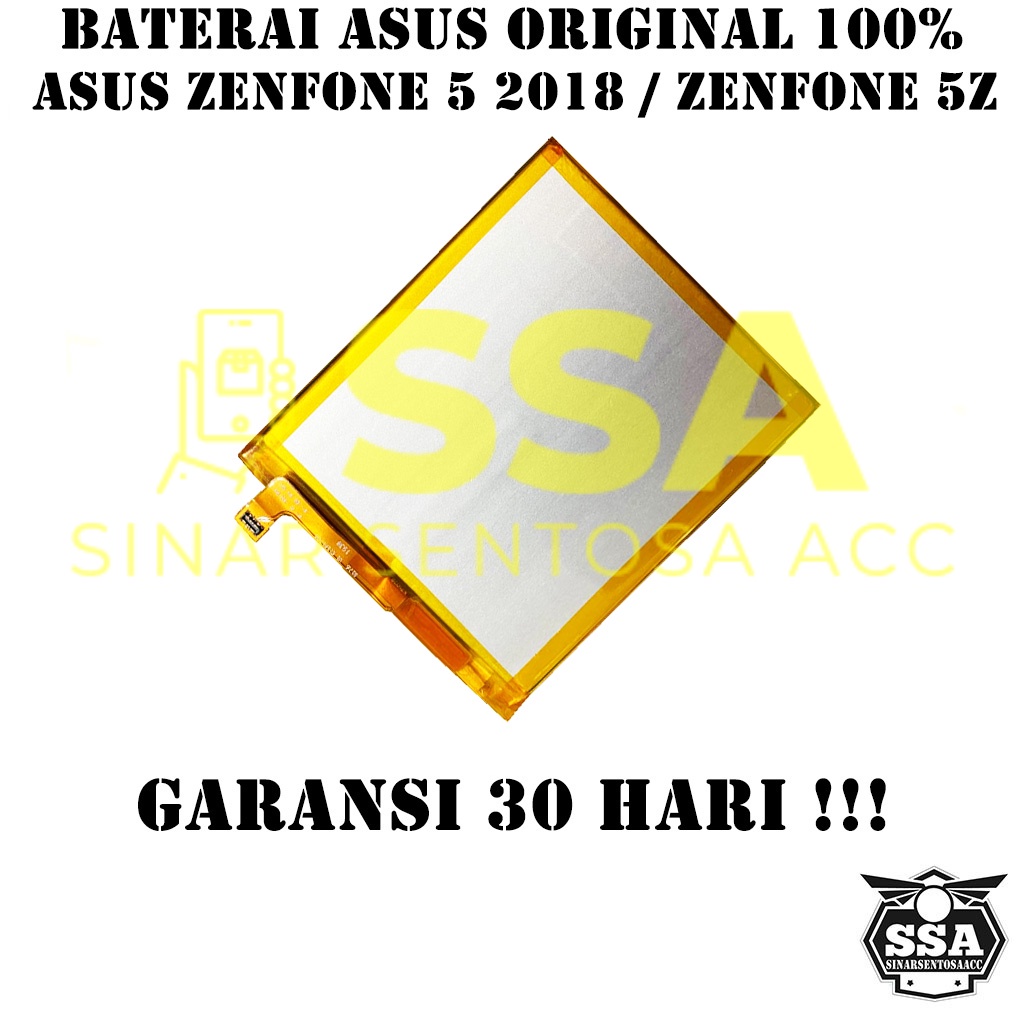 Baterai Original 100% Asus Zenfone 5 2018 Zenfone 5Z C11P1708 ZS620KL ZE620KL X00QD HP Batre Batrai Battery Ori Garansi Awet