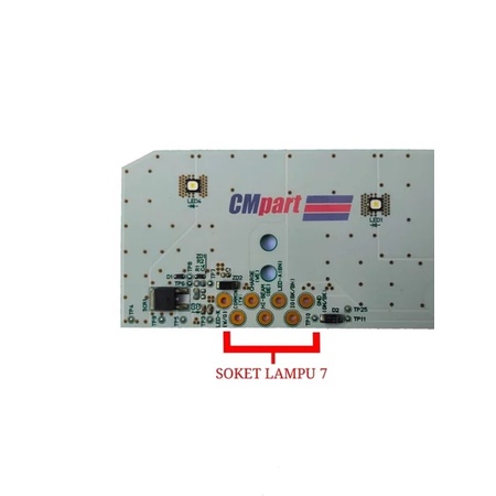 Lampu tanpa reflektor depan vario 110 fi