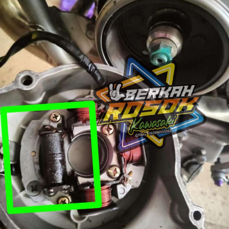 Jual spul pengapian ninja 150 ac ninja kiss spul pengapian ninja kiss