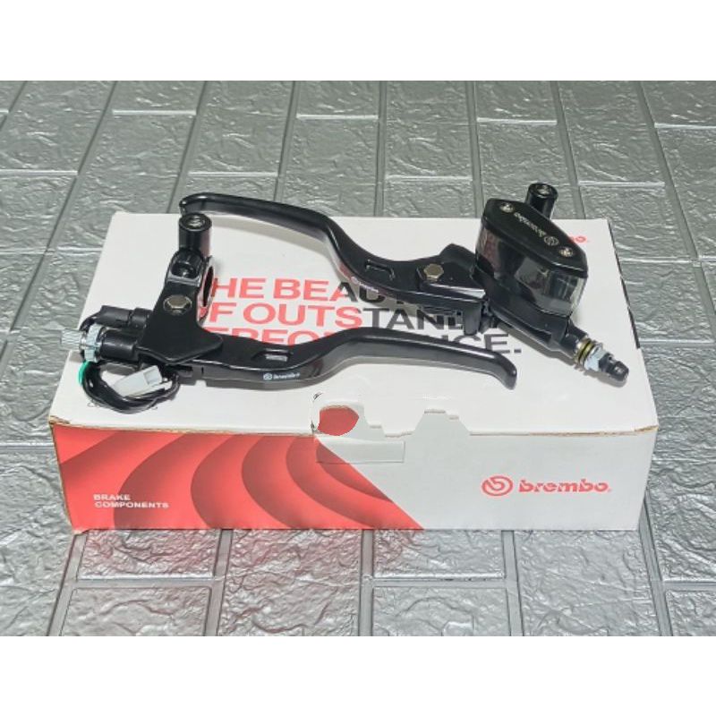 Master Rem Tabung Oval RCB Set Kiri Kanan Master Rem Tabung Oval Plus Handle Kiri Kopling RCB Vario 