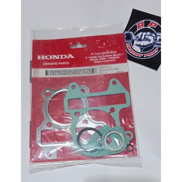 Top set beat karbu paking perpak gasket kvy