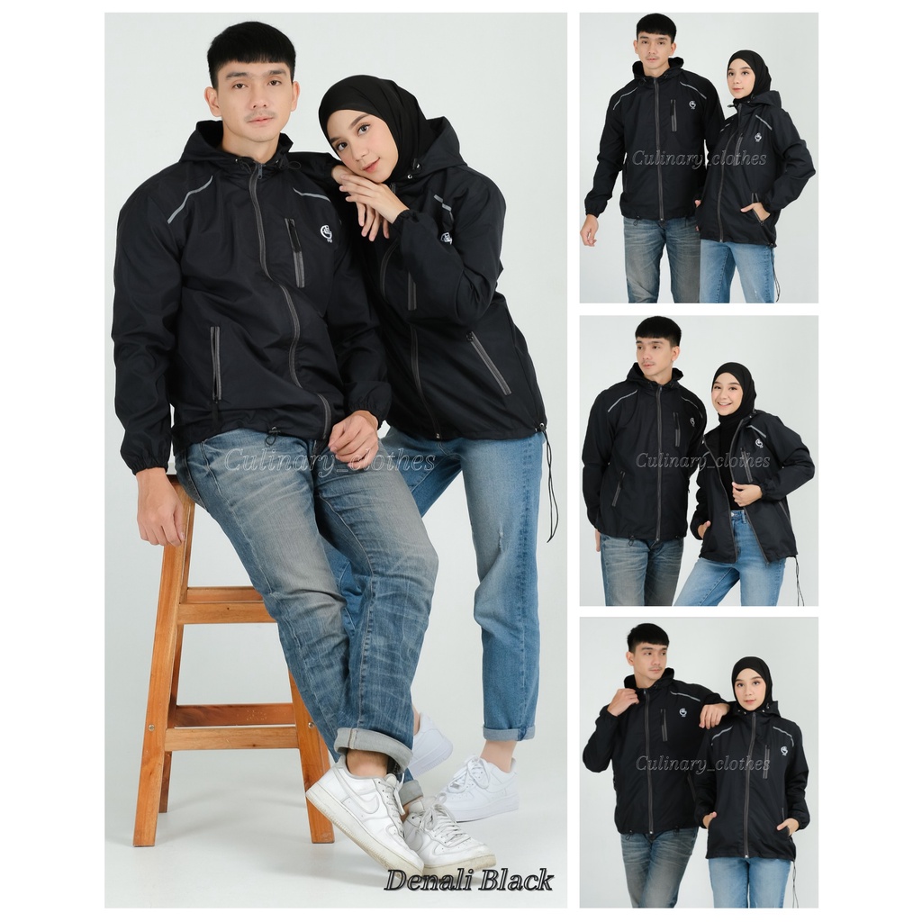 Jaket Pria Parasut Jumbo Waterproof Original FCF Size M L XL XXL / Jaket Gunung Pria Waterproof FCF