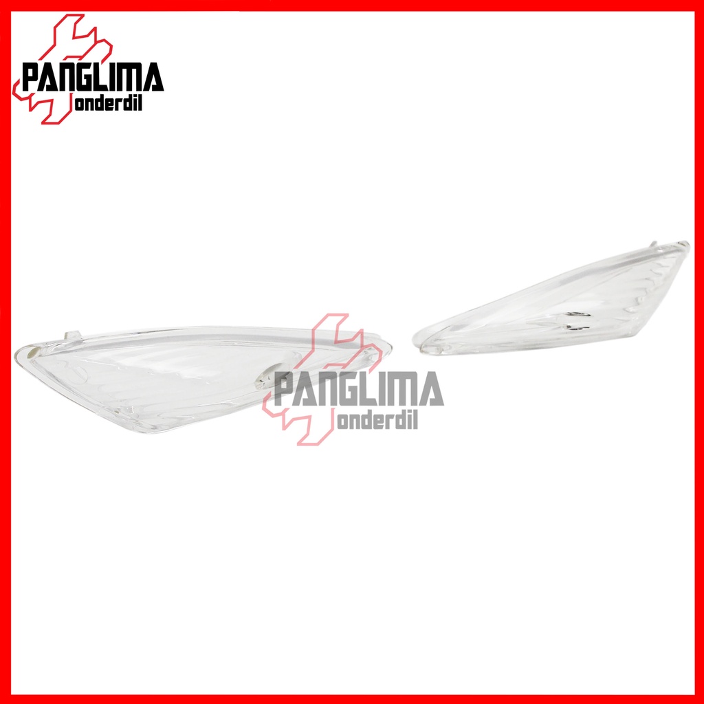 Kaca Lampu Sein Depan Honda Vario 110 Karbu-Old-Lama Mika Sen-Riting-Ritting-Reting-Retting Set