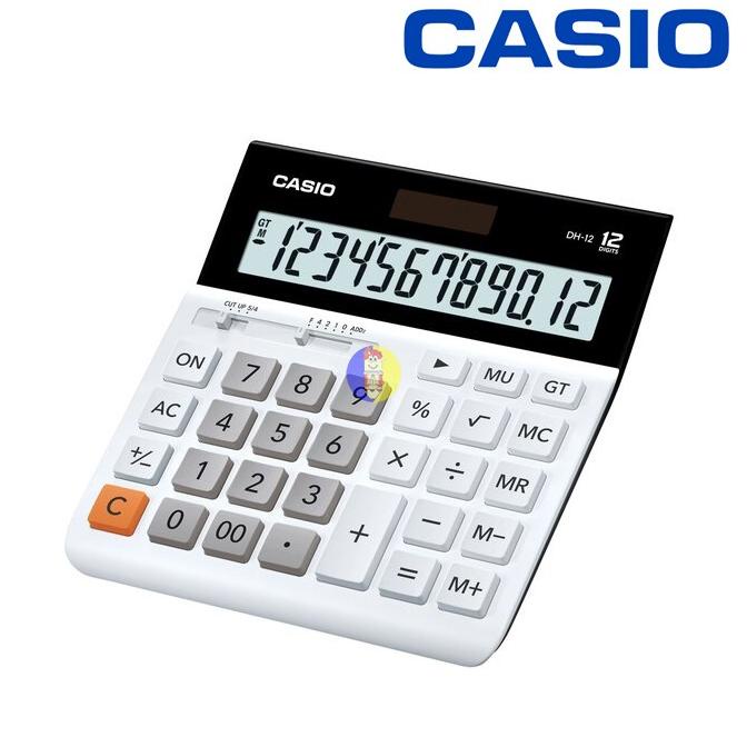 

[COD] Kalkulator Casio DH-12WE / 12 Digits TERUJI Kode 1282