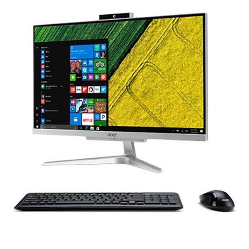 PC Acer AIO Aspire C22-866 Core i3-8130U - 4GB - HDD 1TB -VGA 2GB - 21.5″ - Windows 11