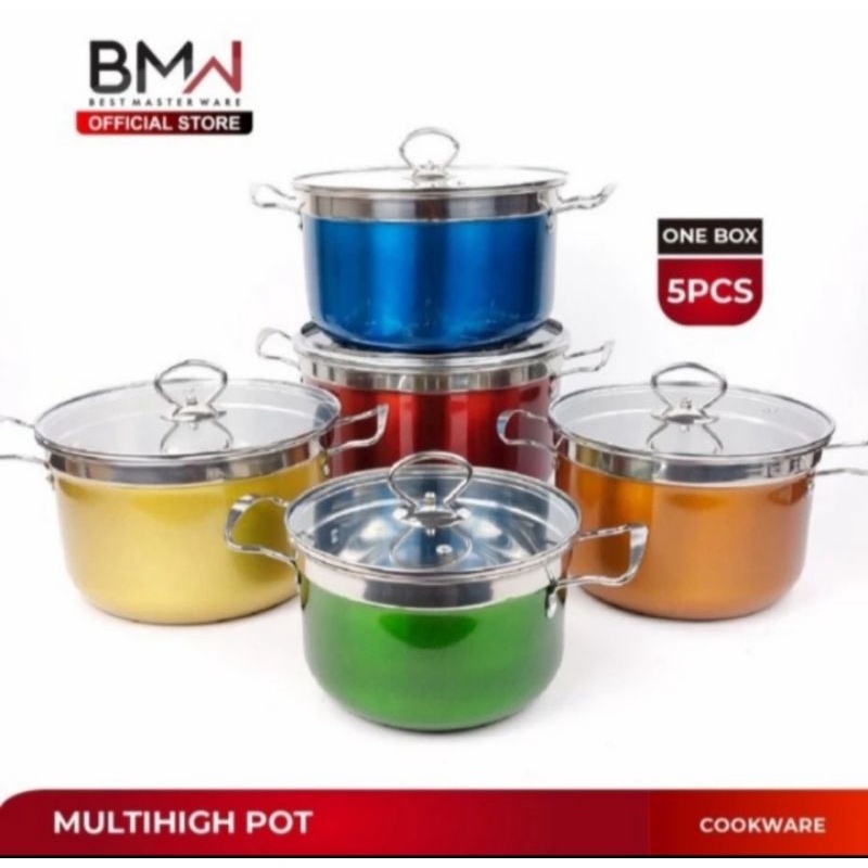 Panci set rainbow korean pot / korean highpot / highquality