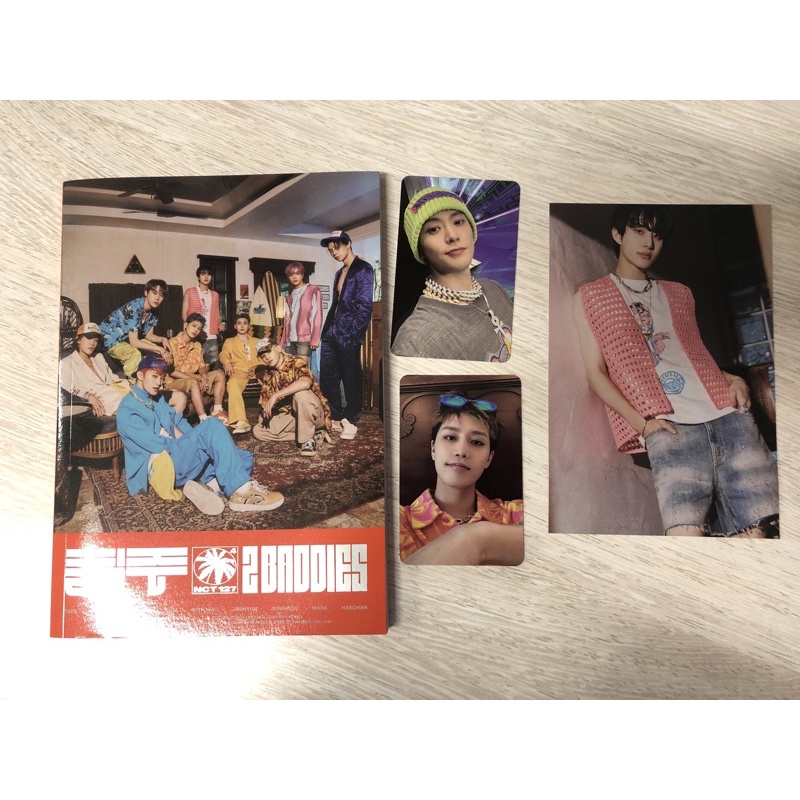 PC TAEIL POSTCARD JUNGWOO 2 baddies pb kor ver