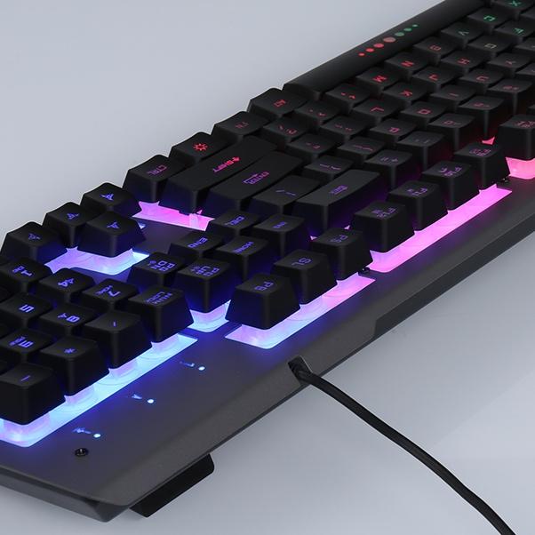 FREE ONGKIRKeyboard Gaming HP K100 - Multimedia Keyboard / Membrane Keyboard / Rubber Dump Keyboard 