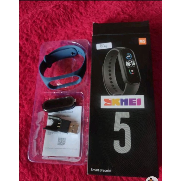 SKMEI M5 Smartband Skmei M5 Jam Tangan Pria Wanita Digital Smart Watch Bluetooth