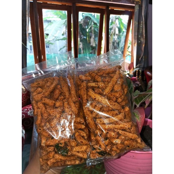 

❤ABI_GROSIR❤ BASRENG PEDAS DAUN JERUK KEMASAN 100gr