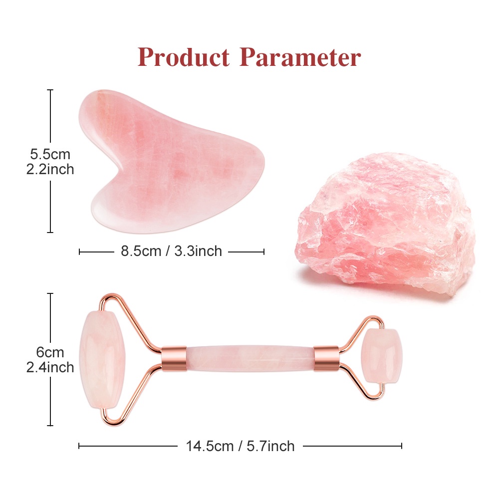 Alat Pijat Gua Sha Salorie Untuk Mengencangkan Kulit Wajah / Tubuh