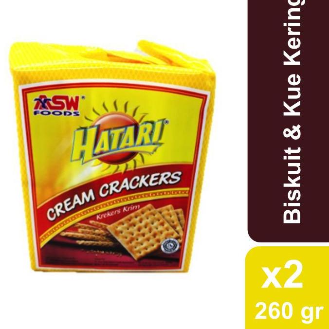 

Sikat Habis--Hatari Cream Crackers 2 x 260 gr