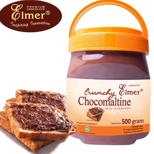 

Bisa COD Elmer Crunchy Chocomaltine 500 gr murah