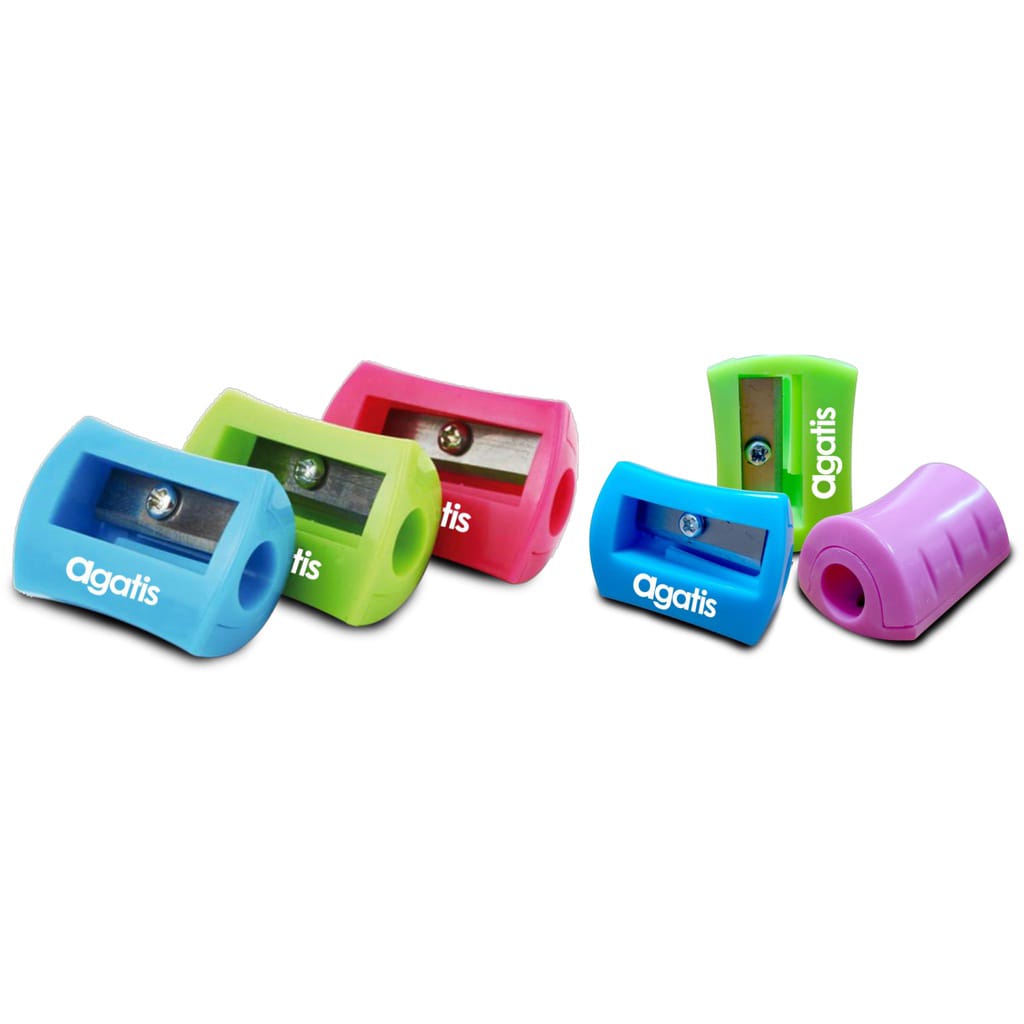 

Rautan / Peraut / Serutan Pensil / Sharpener AGATIS Dome Warna-Warni