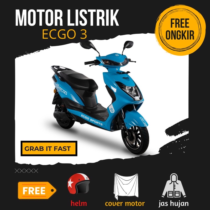 Motor Listrik ECGO 3