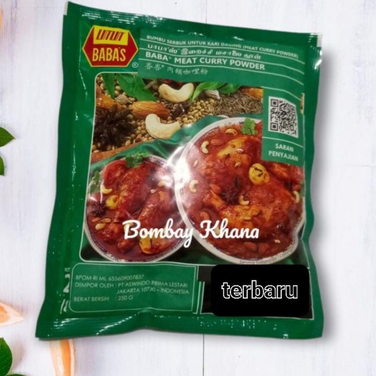 

Code5b5Ap--Babas kare malaysia - Bumbu Kari babas asli 250 gr - Curry baba expiry terupdate