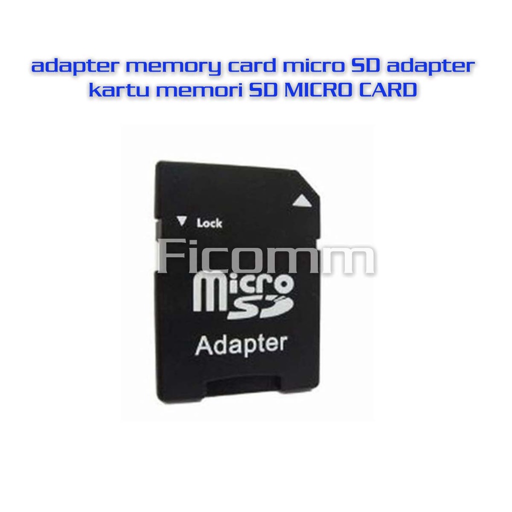 adapter memory card micro SD adapter kartu memori SD MICRO CARD