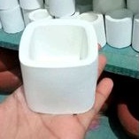 Pot Semen Mini Putih