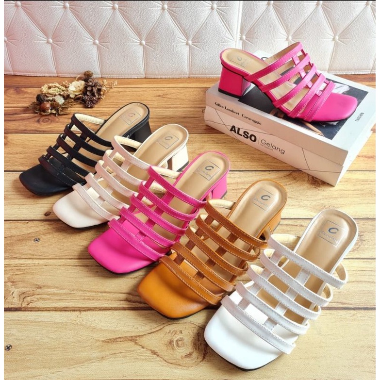 ABBUSHOES YF 25 hak tahu laba2 sonia 5cm