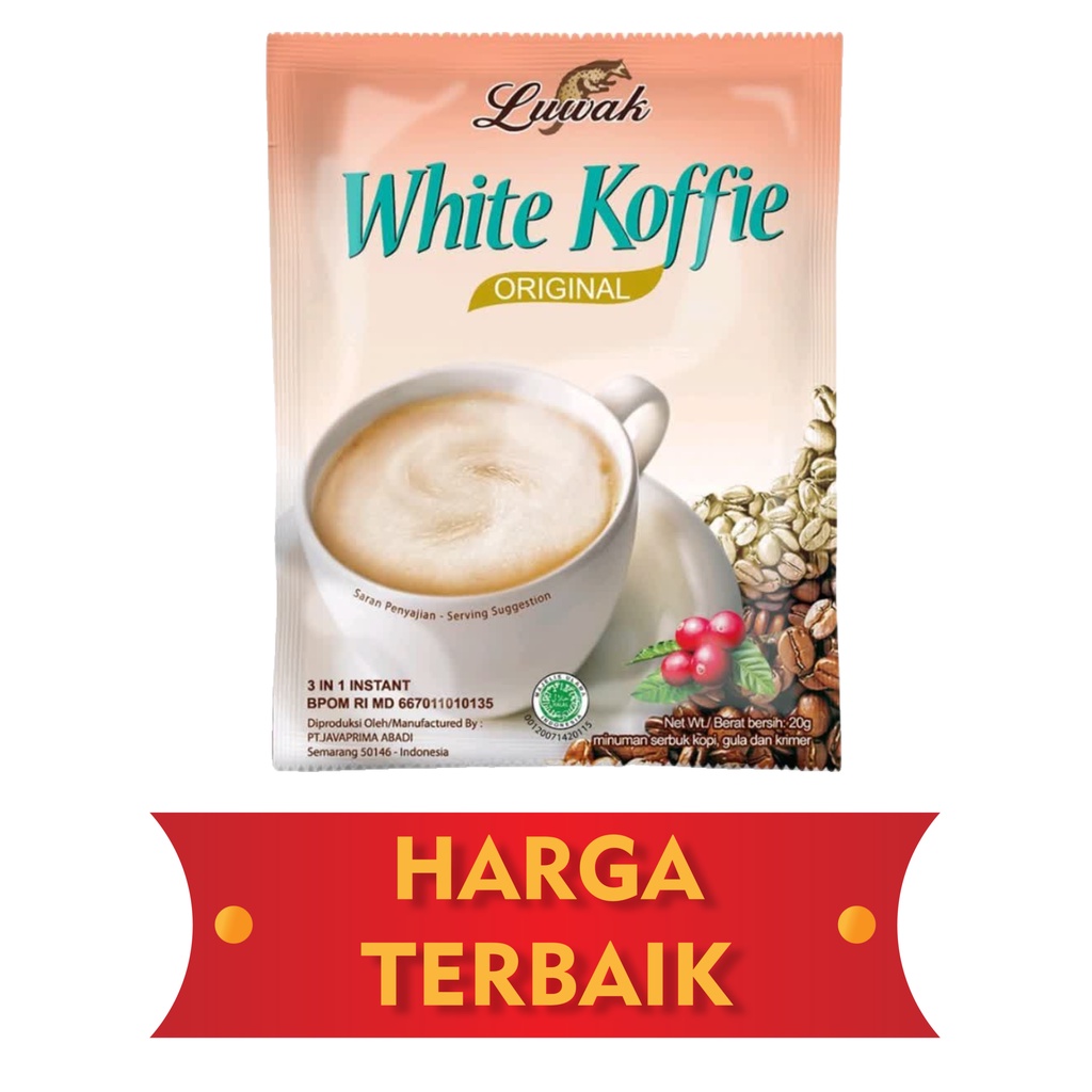 

G ADA OBAT MURAHNYA LUWAK WHITE COFFEE 1 PCS