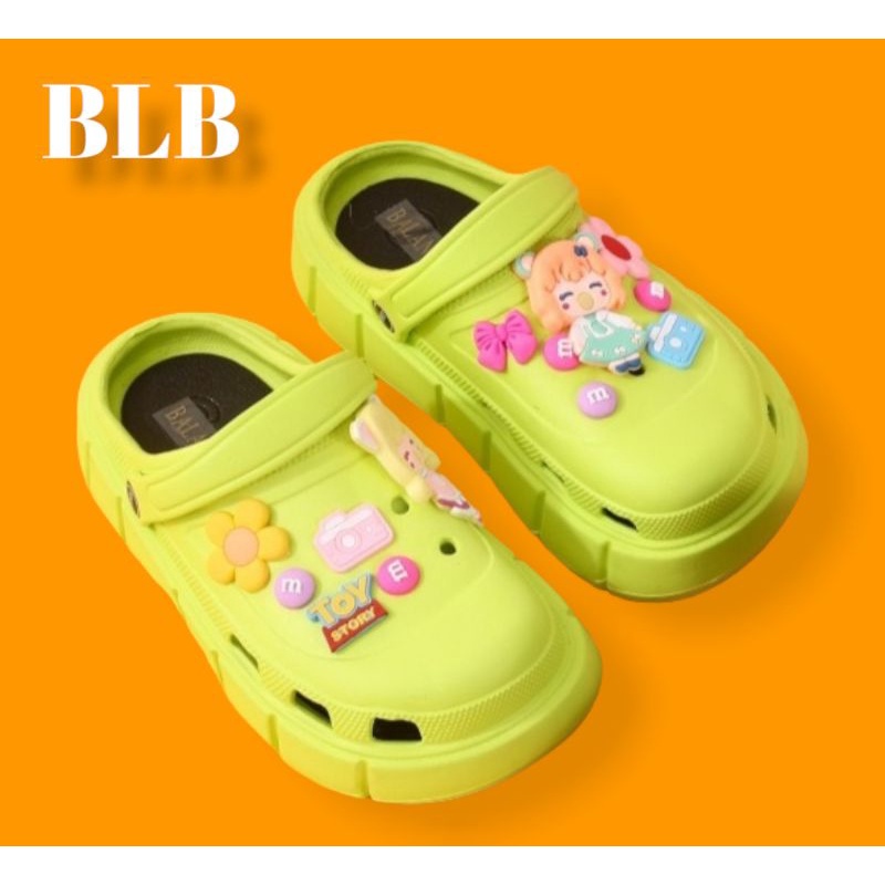 SANDAL BAIM ANAK PEREMPUAN SANDAL SELOP ANAK PEREMPUAN TALI BELAKANG MOTIF SANDAL EVA RUBBER ANAK KEKINIAN NYAMAN SANDAL SLIP ON BAIM ANAK MOTIF CANTIK
