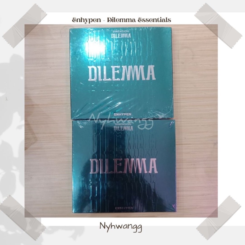 ENHYPEN - DILEMMA ESSENTIALS VER [READY STOCK]