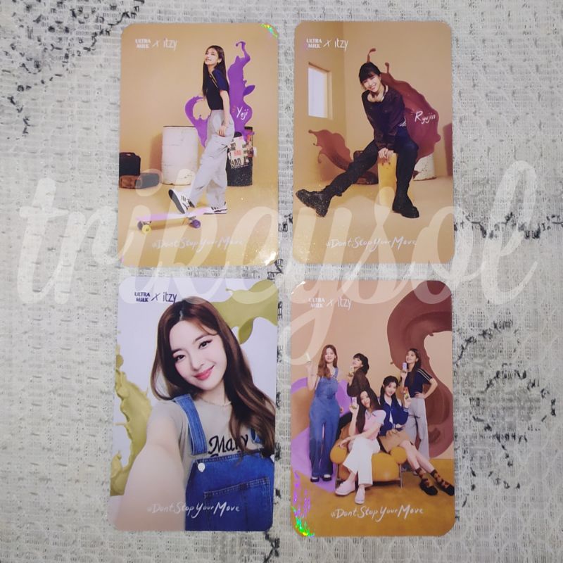 [PHOTOCARD] PC Yeji Lia Ryujin OT5 Selca Konsep (Ultramilk)