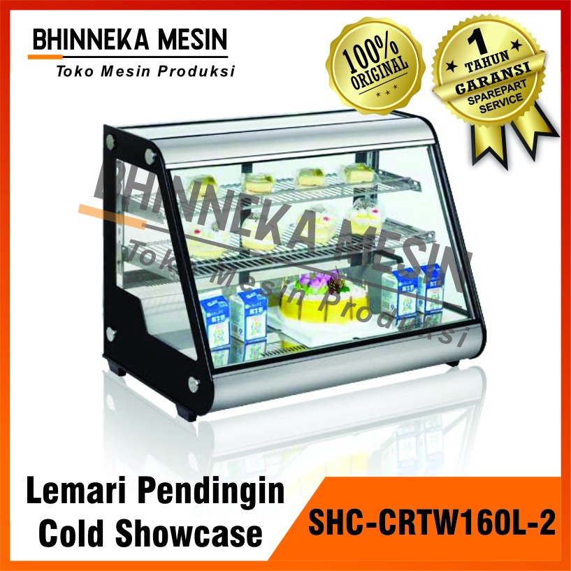 Showcase Pendingin / Countertop Showcase Cold FOMAC SHC-CRTW160L-2