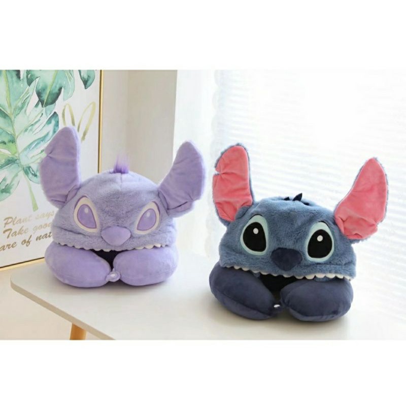 Bantal Leher Boneka Lilo Stitch Disney Karakter Lembut.