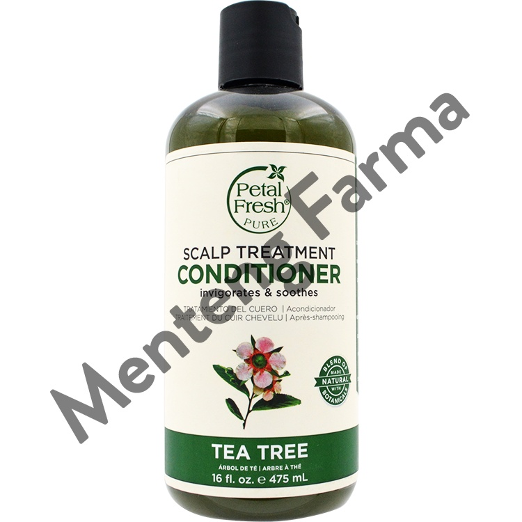 Petal Fresh Pure Conditioner Tea Tree 475 mL - Merawat Kulit Kepala dan Rambut