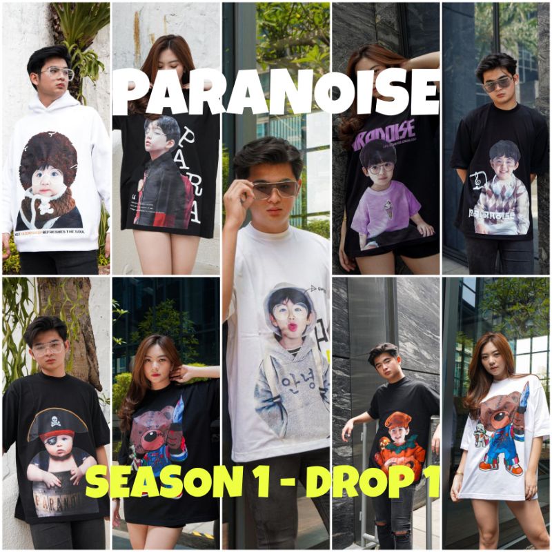 (ORIGINAL) PARANOISE ALL VOLUME & SEASON TEE/T-SHIRT/HOODIE/FLANNEL TERMURAH LIMITED EDITION