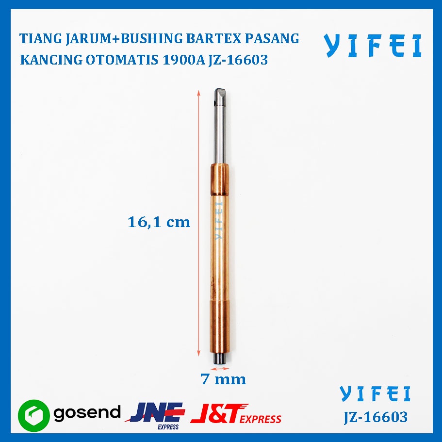 TIANG JARUM+BUSHING BARTEX/PASANG KANCING OTOMATIS 1900A YIFEI-16603