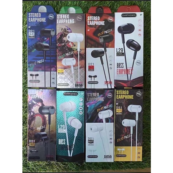 【Shero】Headset brand D21 / L29 Packing kotak besar import